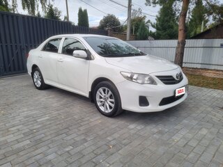 2012 Toyota Corolla X (E140, E150) Рестайлинг, белый, 1200000 рублей, вид 3