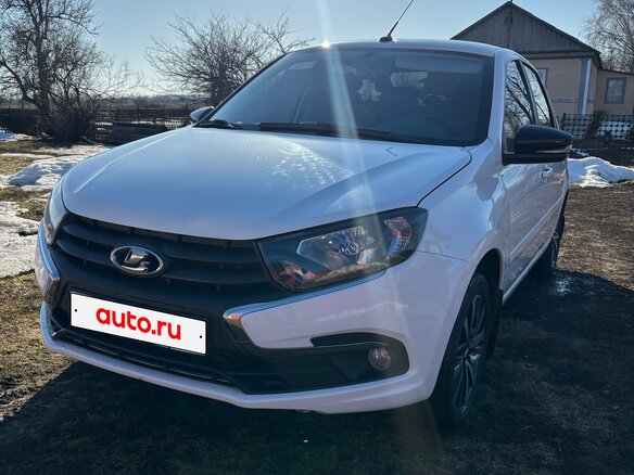 2020 Lada (ВАЗ) Granta I Рестайлинг, белый, 770000 рублей