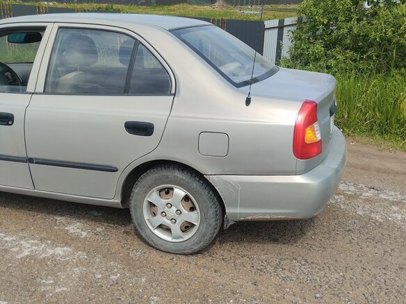2008 Hyundai Accent ТагАЗ II, бежевый - вид 17