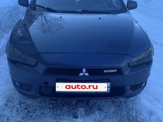 2008 Mitsubishi Lancer X, синий, 750000 рублей, вид 2