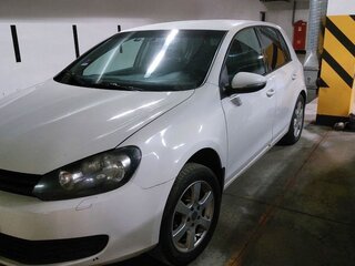 2012 Volkswagen Golf VI, белый, 550000 рублей, вид 1
