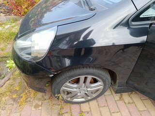 2007 Honda Jazz I Рестайлинг, чёрный, 700000 рублей, вид 5