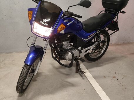 2007 Yamaha YBR125, синий, 160000 рублей, вид 3