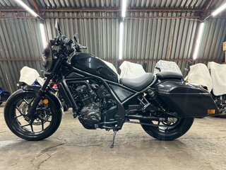 2022 Honda CMX 1100 Rebel, чёрный, 1360000 рублей, вид 4