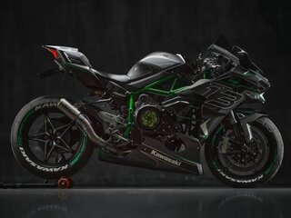 2022 Kawasaki Ninja H2, чёрный, 4500000 рублей, вид 5