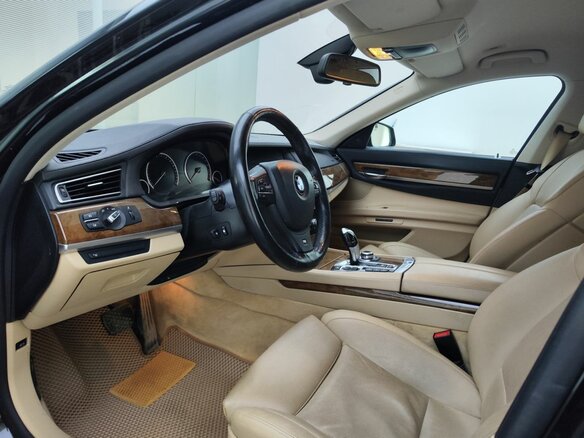 2011 BMW 7 серии 750i xDrive V (F01/F02/F04), чёрный, 1499000 рублей - вид 14