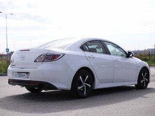 2010 Mazda 6 II (GH) Рестайлинг, белый, 670000 рублей, вид 5