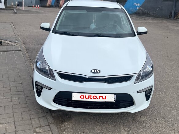 2018 Kia Rio IV, белый, 1180000 рублей