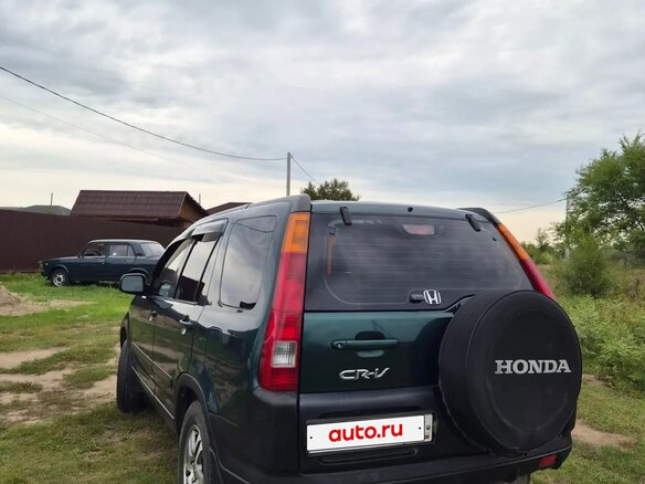 2001 Honda CR-V II, зелёный, 700000 рублей - вид 2
