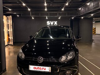 2010 Volkswagen Golf VI, чёрный, 690000 рублей, вид 3
