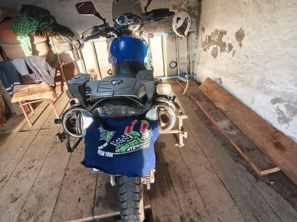 2002 BMW F 650 GS, синий, 360000 рублей - вид 6