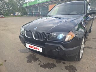 2004 BMW X3 25i I (E83), чёрный, 900000 рублей, вид 3