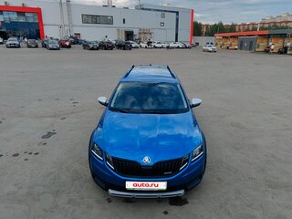 2018 Skoda Octavia Scout III (A7) Рестайлинг, синий, 2450000 рублей, вид 1