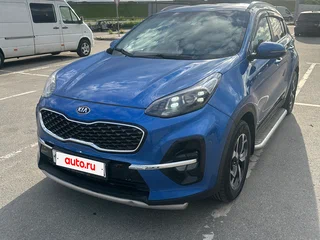 2019 Kia Sportage IV Рестайлинг, синий, 2510000 рублей, вид 1