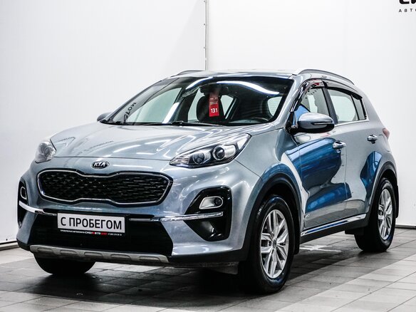 2019 Kia Sportage IV Рестайлинг, серебристый, 2300000 рублей