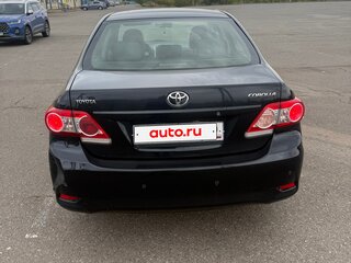 2012 Toyota Corolla X (E140, E150) Рестайлинг, чёрный, 780000 рублей, вид 4