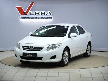 2008 Toyota Corolla X (E140, E150), белый, 730000 рублей, вид 1