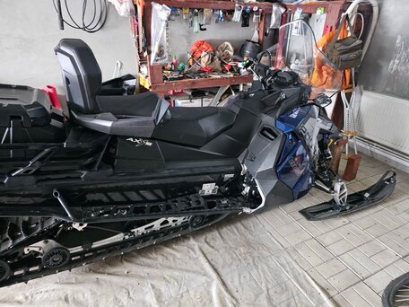 2019 Polaris 800 Titan, синий, 1650000 рублей, вид 5