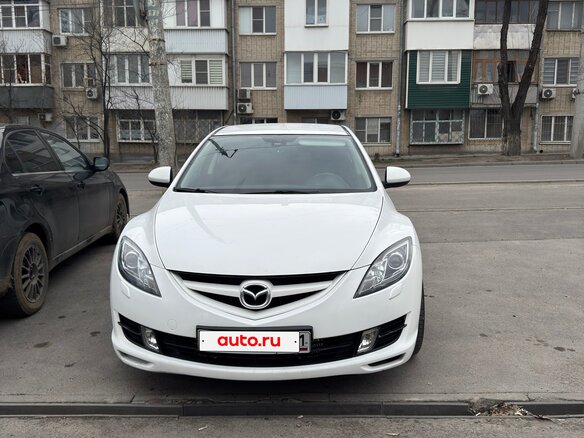 2008 Mazda 6 II (GH), белый, 860000 рублей - вид 1