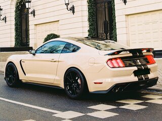 2019 Ford Mustang Shelby GT350 VI Рестайлинг, бежевый, 6500000 рублей, вид 4