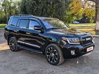 2012 Toyota Land Cruiser 200 Series Рестайлинг 1, чёрный, 2900000 рублей, вид 2