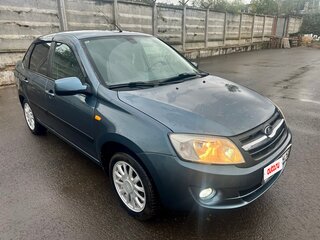 2014 Lada (ВАЗ) Granta I, серый, 475000 рублей, вид 2