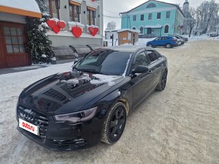 2014 Audi A6 IV (C7), чёрный, 1450000 рублей, вид 2