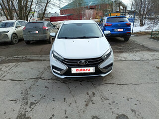 2024 Lada (ВАЗ) Vesta I Рестайлинг (NG), белый, 1250000 рублей, вид 2