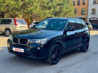 2016 BMW X3 20d xDrive II (F25) Рестайлинг, чёрный, 3000000 рублей, вид 1