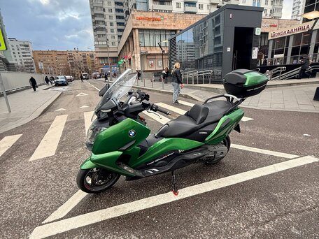 2017 BMW C 650 GT, зелёный, 900000 рублей, вид 4