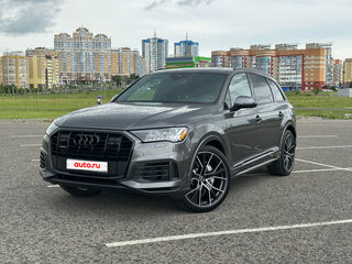 2021 Audi Q7 55 TFSI II (4M) Рестайлинг, серый, 6800000 рублей, вид 1