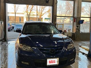 2008 Mazda 3 I (BK) Рестайлинг, синий, 280000 рублей, вид 1