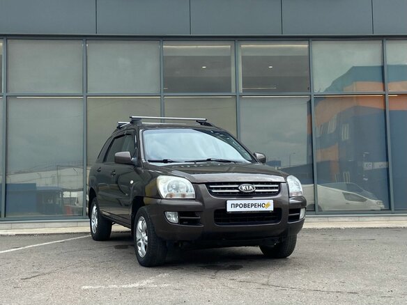 2006 Kia Sportage II, коричневый - вид 1