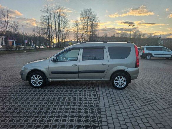 2015 Lada (ВАЗ) Largus I, бежевый - вид 7