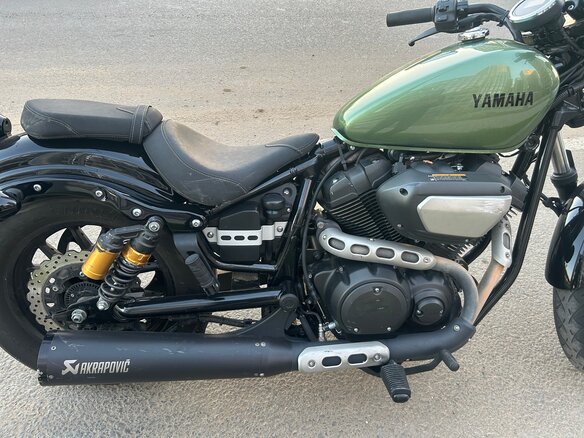 2017 Yamaha XV950 Bolt, зелёный, 650000 рублей - вид 5