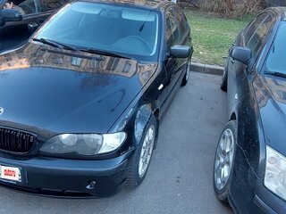 2002 BMW 3 серии 316i IV (E46) Рестайлинг, чёрный, 350000 рублей, вид 1
