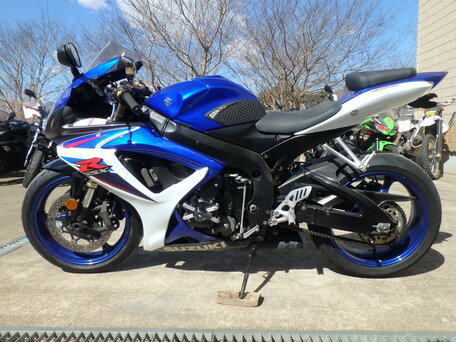 2007 Suzuki GSX-R 600, синий, 750000 рублей, вид 1