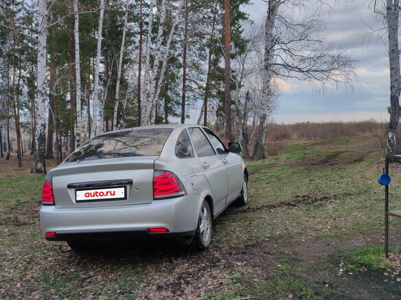 2008 Lada (ВАЗ) Priora I, серебристый, 320000 рублей - вид 3