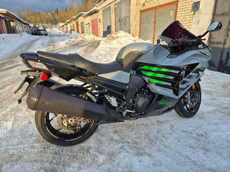2021 Kawasaki ZX-14R, серый, 1400000 рублей, вид 2