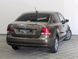 2018 Volkswagen Polo V Рестайлинг, коричневый, 1095000 рублей, вид 5
