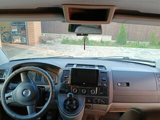 2010 Volkswagen Transporter T5 Рестайлинг, синий, 1400000 рублей, вид 5