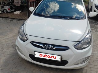 2011 Hyundai Solaris I, белый, 600000 рублей, вид 2