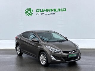 2015 Hyundai Elantra V (MD) Рестайлинг, коричневый, 832000 рублей, вид 3