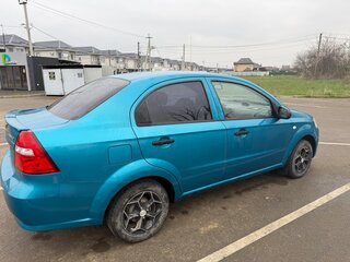 2008 Chevrolet Aveo I Рестайлинг, голубой, 430000 рублей, вид 4
