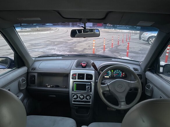 2001 Nissan Cube I Рестайлинг (Z10), синий, 207000 рублей - вид 7