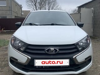 2019 Lada (ВАЗ) Granta I Рестайлинг, белый, 715000 рублей, вид 2
