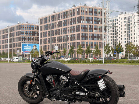 2021 Indian Scout, чёрный, 1060000 рублей, вид 4