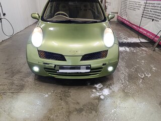 2002 Nissan March III (K12), зелёный, 190000 рублей, вид 3