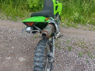 1998 Kawasaki KLX 250, зелёный, 249000 рублей, вид 4
