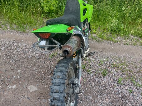 1998 Kawasaki KLX 250, зелёный, 249000 рублей, вид 4